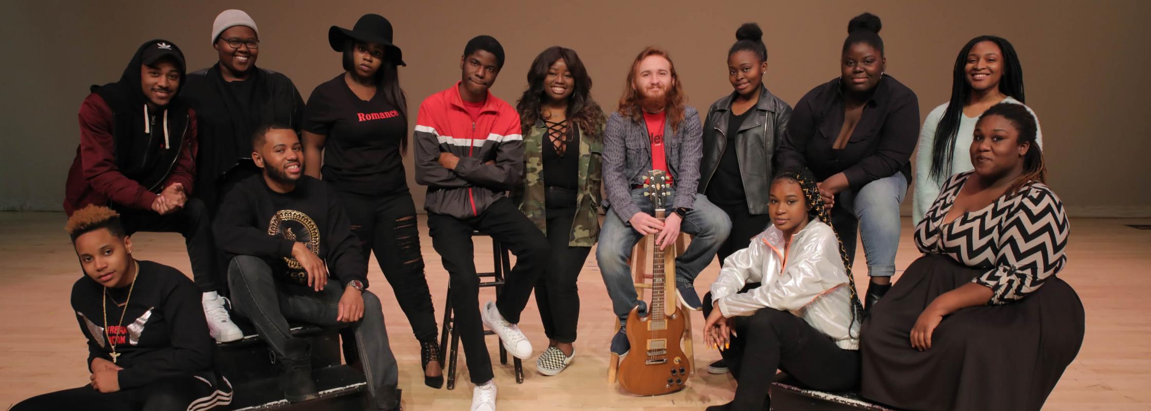 pop music ensemble